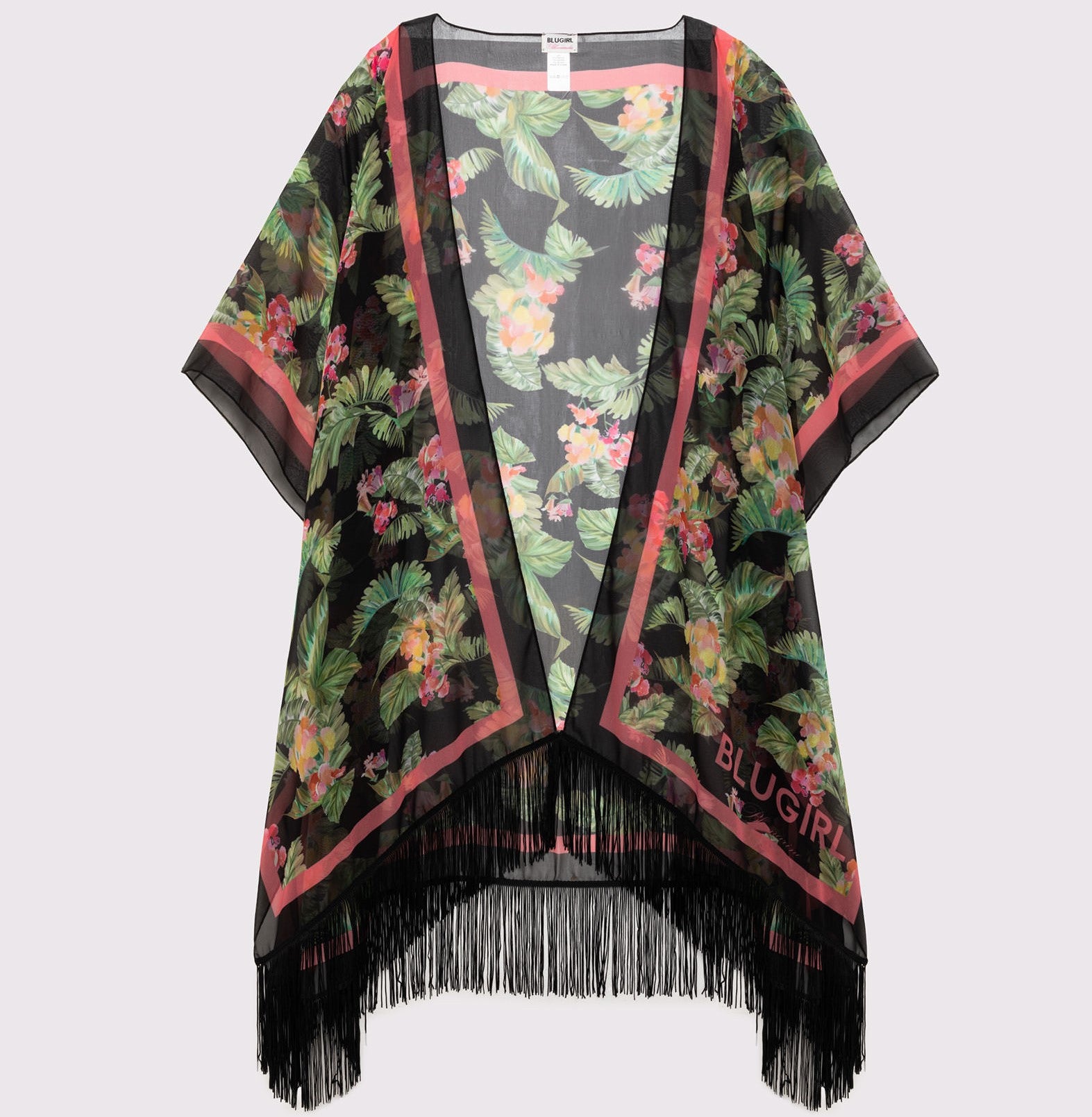 Tropical Black Kaftan – Underline